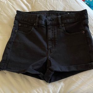 American eagle stretch shorts. Black Size 6